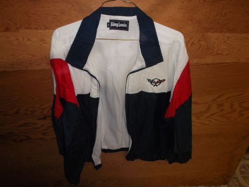 Vintage chevrolet corvette racing jacket~from jon moss collection~xxlarge