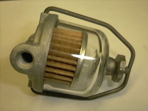 Ac fuel filter assembly,1955,1956,1957 thunderbird,gm w/multiple carbs,gf157