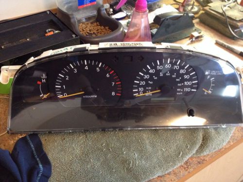 98-00 toyota tacoma truck instrument gauge cluster tach speedo mt 67k