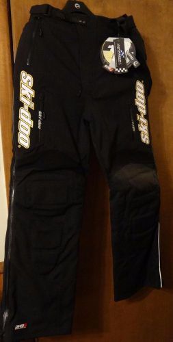 Ski-doo warnert racing winter high pants race new with tags mens small medium?