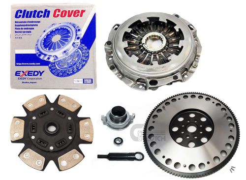 Exedy-grip stage 3 disc clutch kit+flywheel impreza wrx ej205 baja forester xt