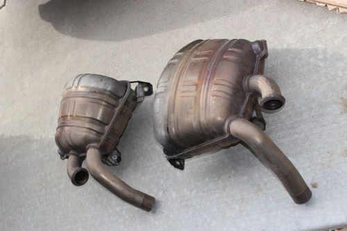 1999 2000 2001 porsche 911 (996) carrera (both) exhaust muffler 99611113254: