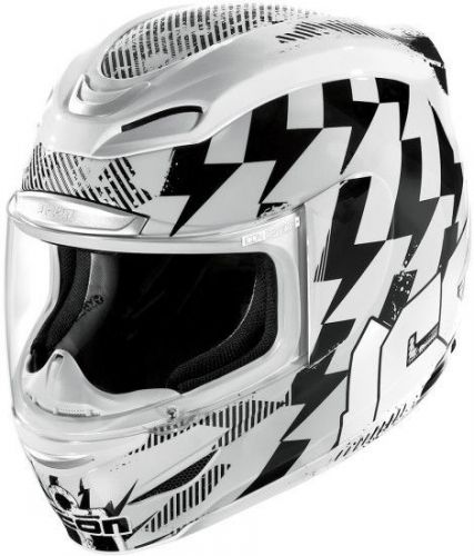 Icon airmada stack street helmet white