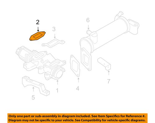 Gm oem-egr valve gasket 97367013