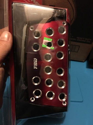 Pilot voltage pedal pads red