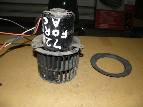 #4938  1972 ford truck heater blower motor