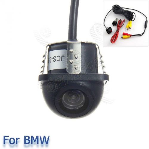 Car rear side view reverse parking camera 720p hd webcam night vision for bmw