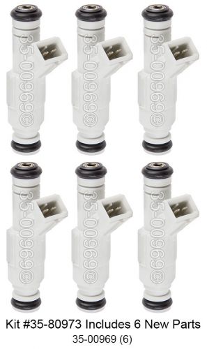 New top quality complete fuel injector set fits chevy buick pontiac &amp; olds