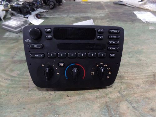 01 02 ford taurus audio radio stereo am fm player unit 1f1f-18c858-ac