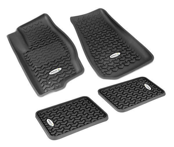 Rugged ridge all terrain floor mats - tl-12987.10