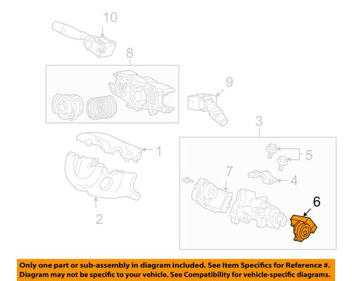 Honda oem anti-theft-ignition immobilizer module 39730snaa02