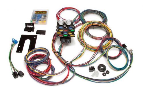 Painless wiring harness 10102 21 circuit streetrod harness non gm keyed