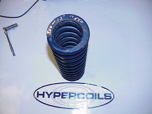 Hyperco 12&#034; tall coil-over #550 racing spring dr6 masterbuilt ump late model