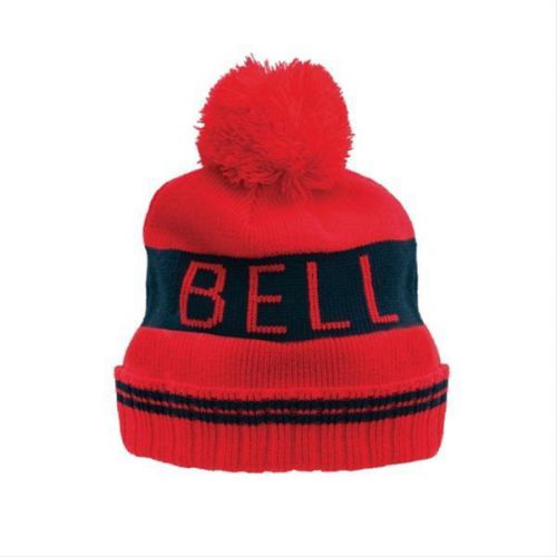 Bell vintage retro beanie banded hat  red/black one size fits most