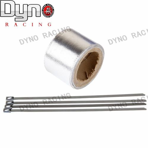 10m header exhaust intake manifold downpipe thermal heatwrap silver