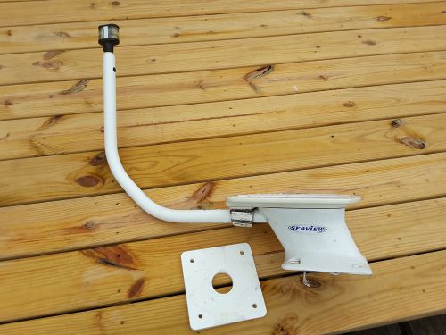 Seaview 5&#034; radar mounts with 4 degree wedge and anchor light