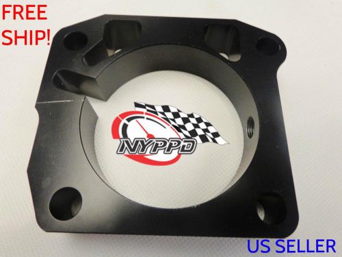 Nyppd throttle body spacer: honda s2000 2000-2005  [black]