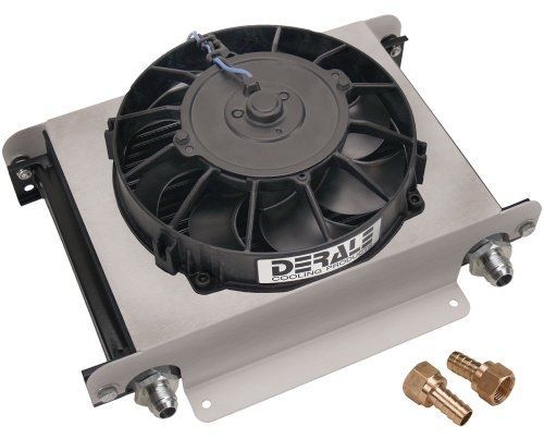 Derale 15860 hyper-cool remote mount fluid cooler