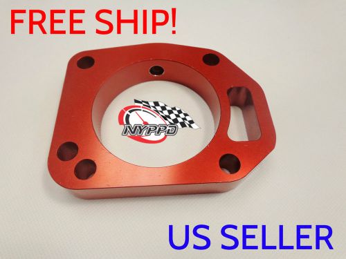 Nyppd throttle body spacer: acura rsx-s 2002-2006 [red]