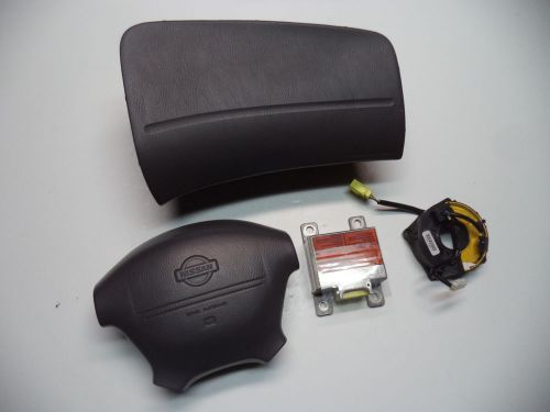 &#039;98 &#039;99 nissan altima airbags srs module clockspring gray interior code &#034;k&#034;