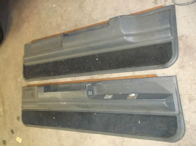 1978-87 el camino lower plastic door panels original gm ss 