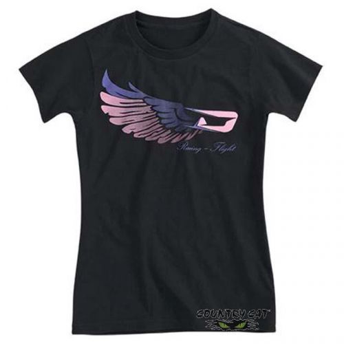 Drift racing junior women&#039;s drift wings t-shirt - black - tee shirt new 5225-54_