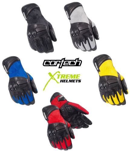 Cortech gx air iii motorcyle gloves abrasion resistant mild hot weather xs-3xl