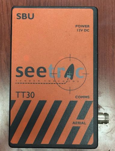 Seetrac sbu tt30, tender tracker base unit. 12v dc. aerial