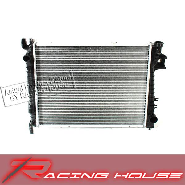 2002-2009 dodge ram 1500 3.7l 4.7l 5.9l v6 v8 gas ohv aluminum radiator pickup 