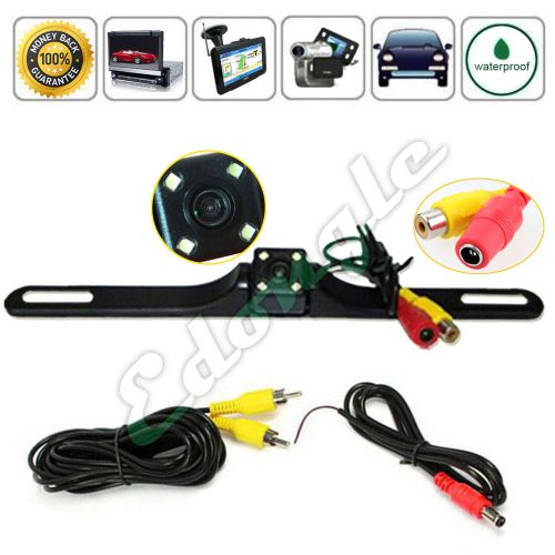 New led cmos car rear view reverse backup parking camera night vision waterproof