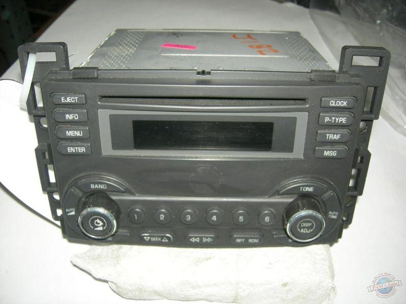 Radio g6 819368 06 07 am-fm-cd tested gd buttons worn