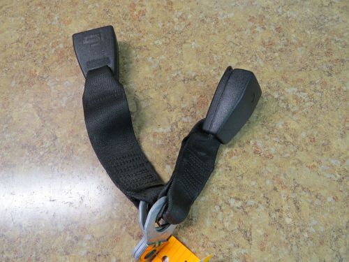 Bmw e46 00-06 m3 323ci 325ci 328ci rear right &amp; center seat belt receiver buckle