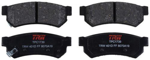 Disc brake pad-premium trw tpc1739 fits 2014 chevrolet spark
