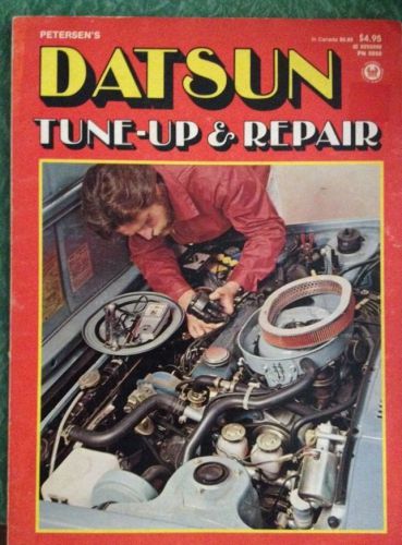 Petersen&#039;s datsun tune-up &amp; repair # 5050 copyright 1979 vintage