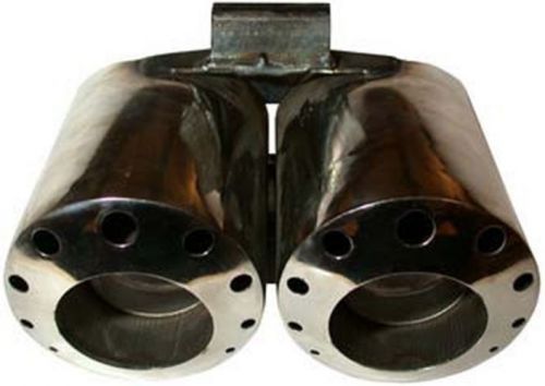 Porsche 986 boxster exhaust tip, stainless steel