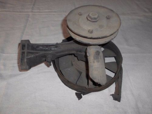 Abarth 750 fiat abarth used original water pump and fan no. 100 d 4065187 n4