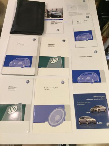 2007 volkswagen jetta owners manual