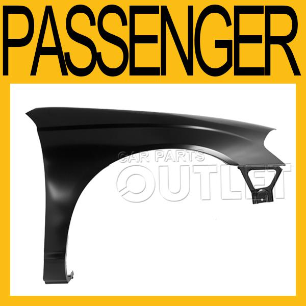 06 07 chevy monte carlo 2dr coupe front fender primered black steel primed right