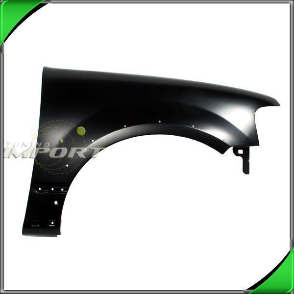 03-06 ford expedition right front fender primed black steel replacement rh new