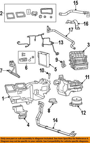 Mopar oem 68048901aa hvac blower motor control unit/blower motor regulator