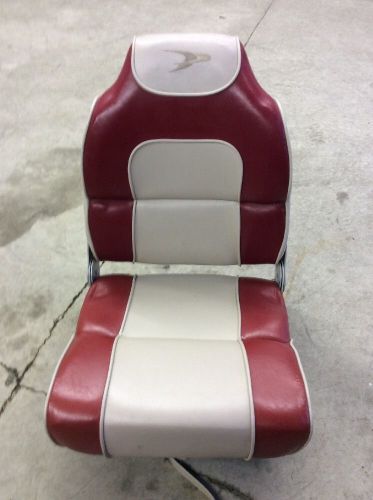 Marine boat seat red/beige color