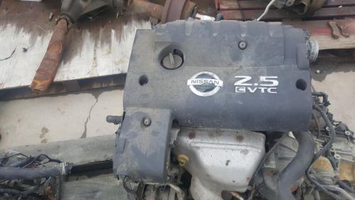 02 03 04 05 06 nissan altima sentra ser 2.5 4 cylinder engine motor qr25de 139k