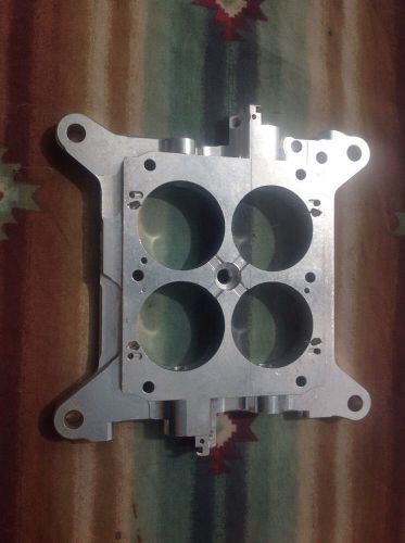 Double pumper base plate aluminum