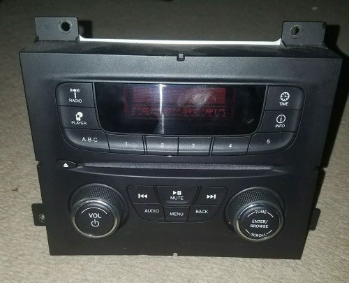 2014 dodge dart head unit radio stereo 04692355ag