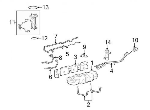 Ford oem fuel line 7l1z9j280b image 8