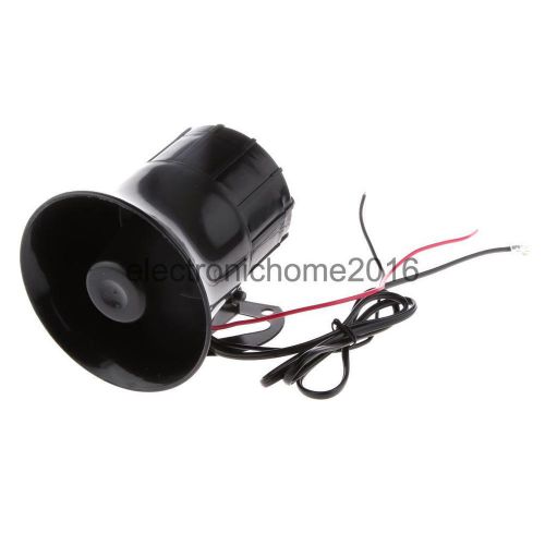 6 sound style car warning siren alarm police ambulance loudspeaker with mic