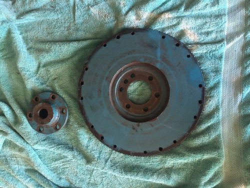 Omc flywheel and hub 2 piece rear main gm# 366861n 305,350,5.0,5.7 omc 800