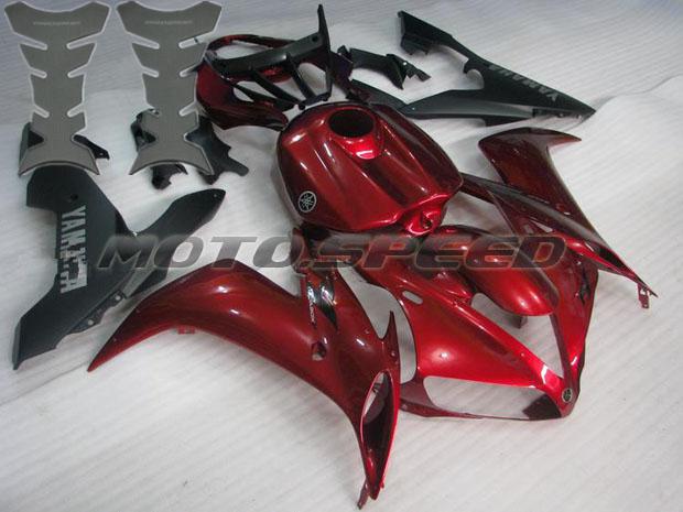 Free tank pad x2! fairing for yamaha 2004 2005 2006 yzf r1 plastic injection k29