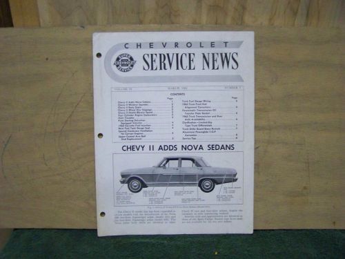 1962-mar. super chevrolet service news vol. 34 #3-chevy ii-trucks-corvair-sedans