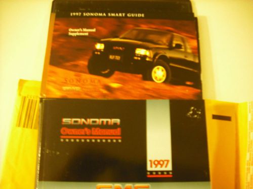 1998 gmc jimmy  owners manual